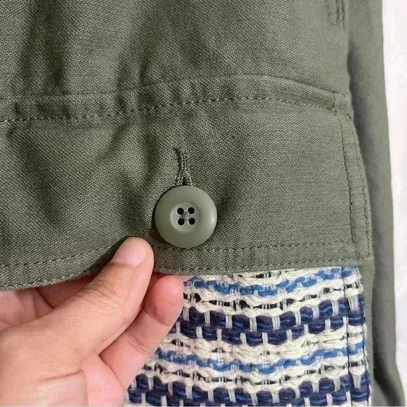 GAP Jacket with Crochet pocket Military style Utility jacket | size large - Picture 3 of 12